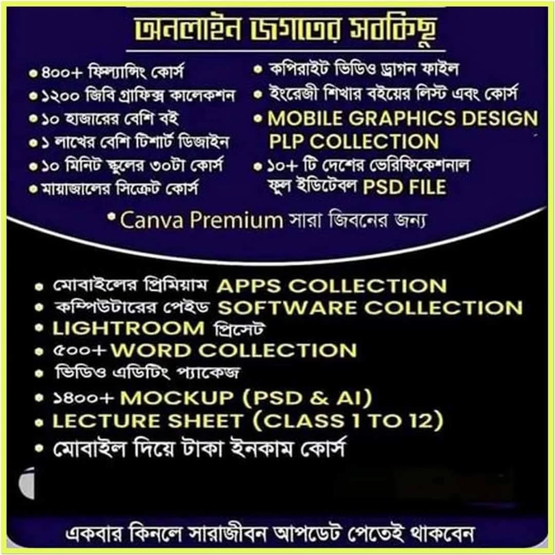 অনলাইন জগৎ-এর সব কিছু