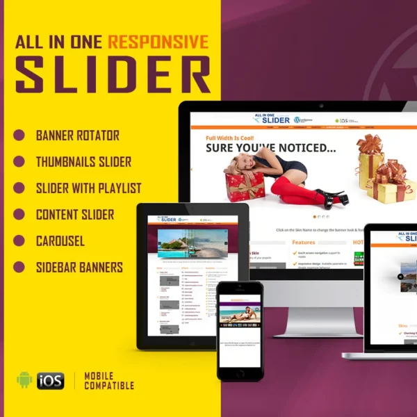 All In One Slider – Responsive WordPress Plugin